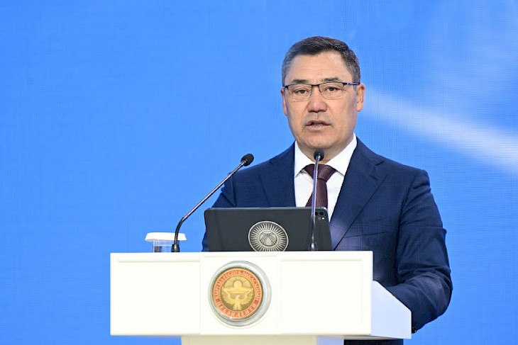 Садыр Жапаров Адам укуктары күнү менен куттуктады