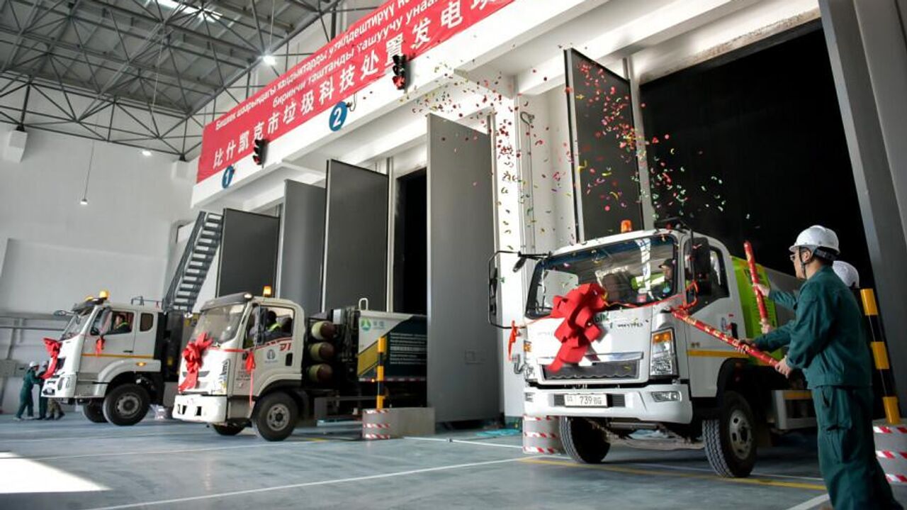 Бишкекте таштанды заводу электр энергиясын өндүрө баштады