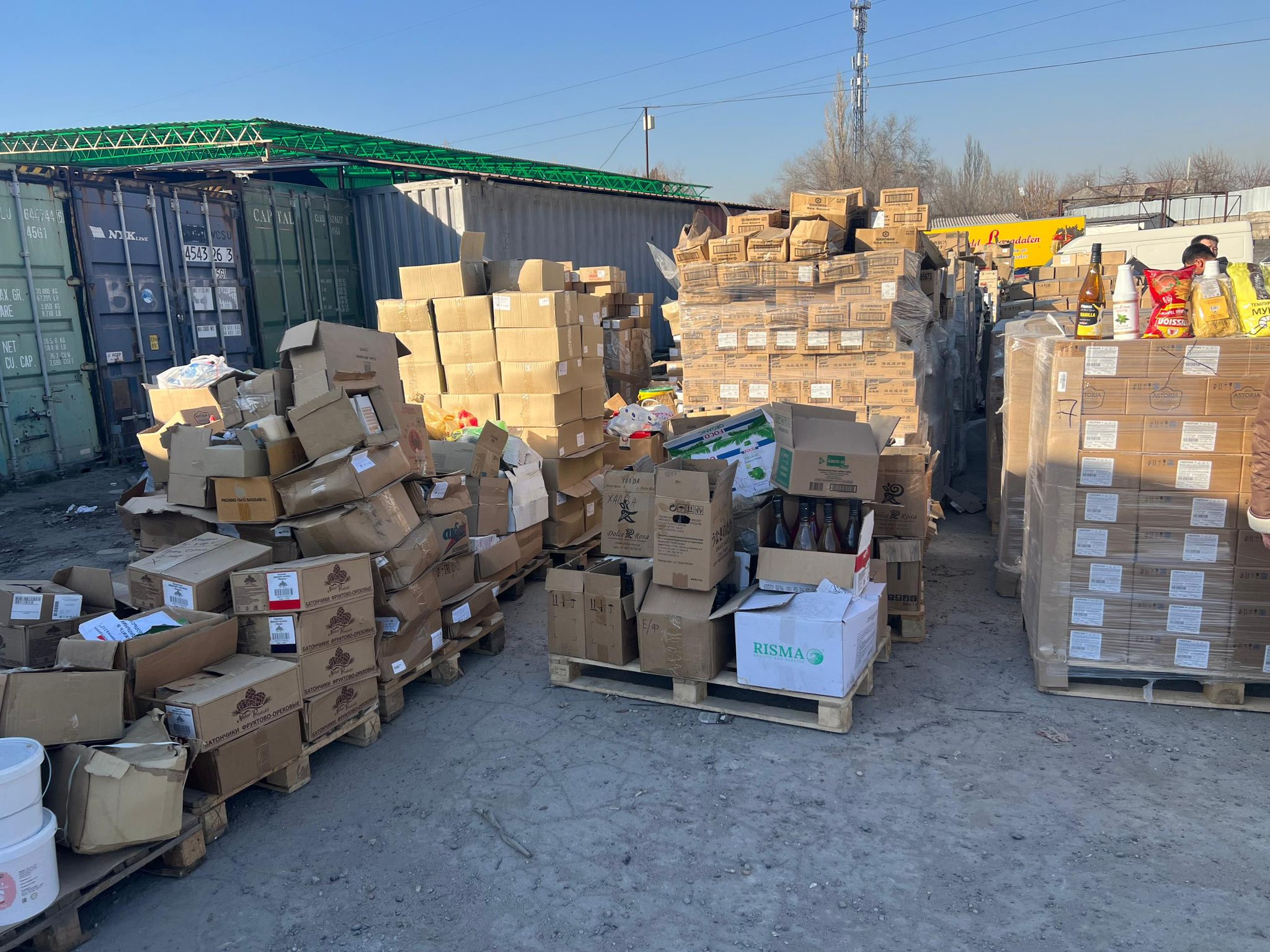 Мөөнөтү өтүп кеткен азыктардын ири партиясы жок кылынды