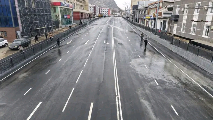 Ош шаарында Навои көчөсү пайдаланууга берилди