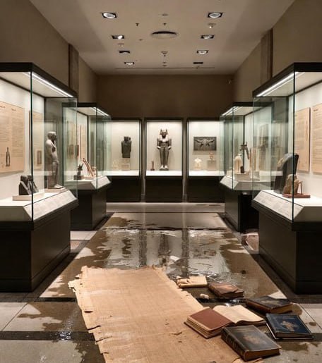 Көргөзмөлөр уурдалган Луврда кайрадан кырсык.