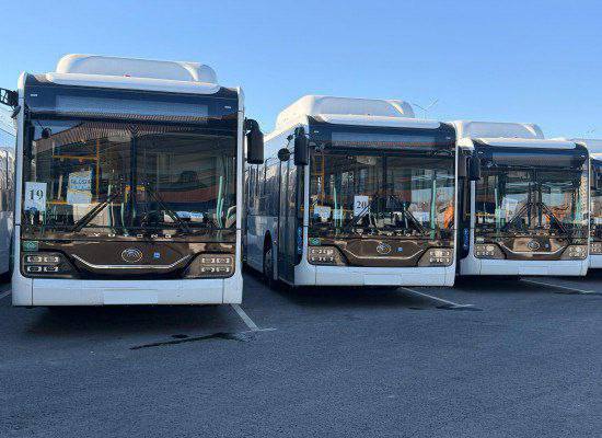 Кытайдан Бишкекке 95 автобус алып келинди